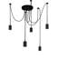 Almaden 5 - Light Black Bulb Pendant