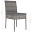 Chaise d'appoint de patio avec coussin Coursey-189041555-189041552