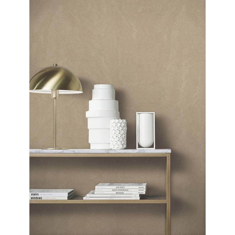 Papier peint texturé Shimmering Moire Taupe