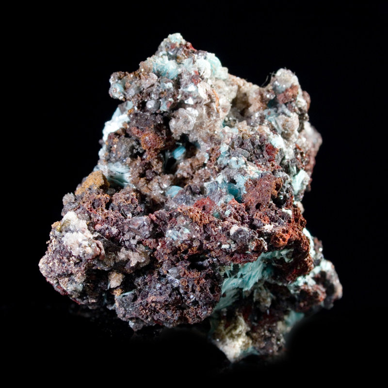 Aurichalcite. Santa Eulalia Mine, Mexico