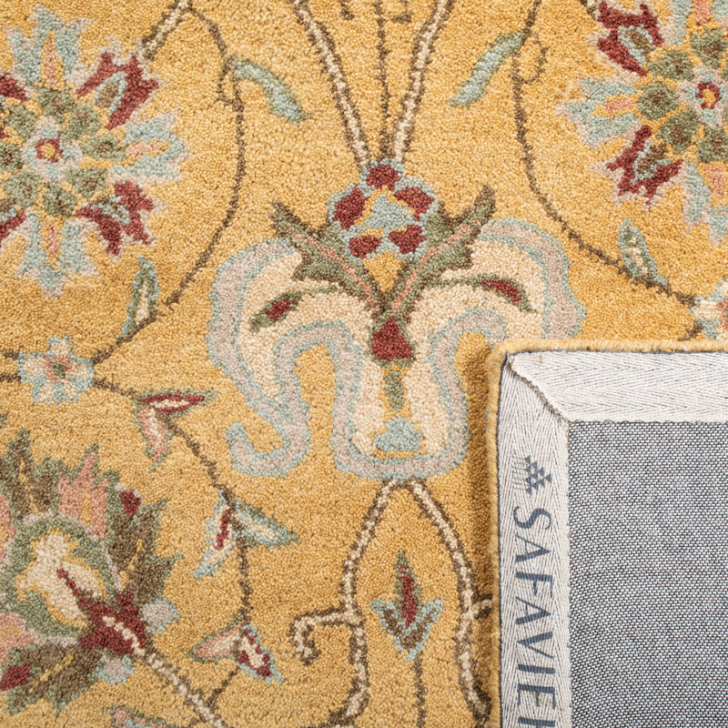 Tapis oriental en laine touffeté à la main Dunbar, Rectangle 6 pi x 9 pi