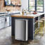 Steel Kitchen Trash Can-633014926-633014924