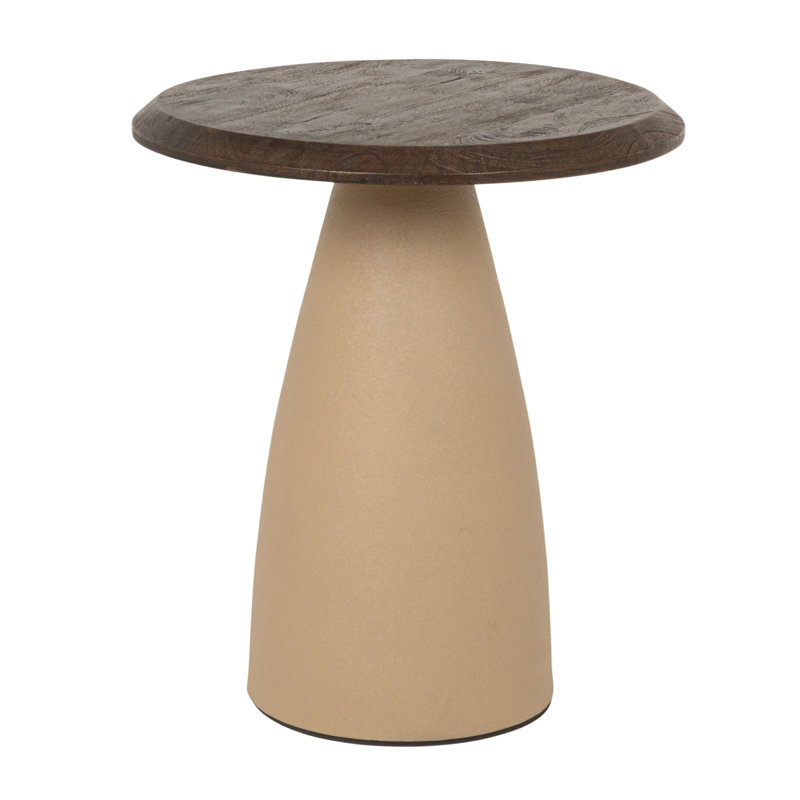 Table d'appoint Mango, 19.5" H X 17.75" W X 17.75" D, Natural