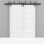 Portes blanches avec garde-robe coulissante Quadro-50039830