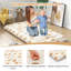 Matelas de futon japonais 4 po Liviu-1751505000