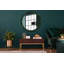 Huldar Glass Flat Wall Mirror-326659962