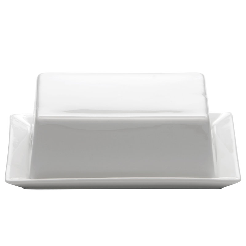 Maxwell&Williams Basics Porcelain Butter Dish