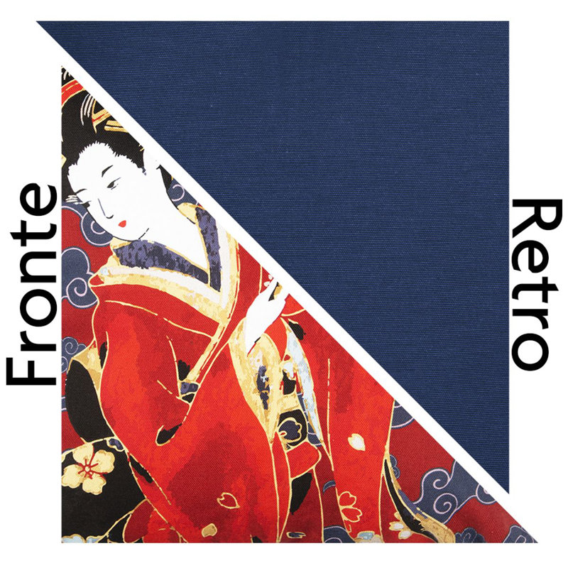 Kimono Multicoloured Square Cushion