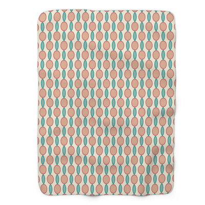 Retro Pigments - 1 Piece Premium Sherpa Blanket