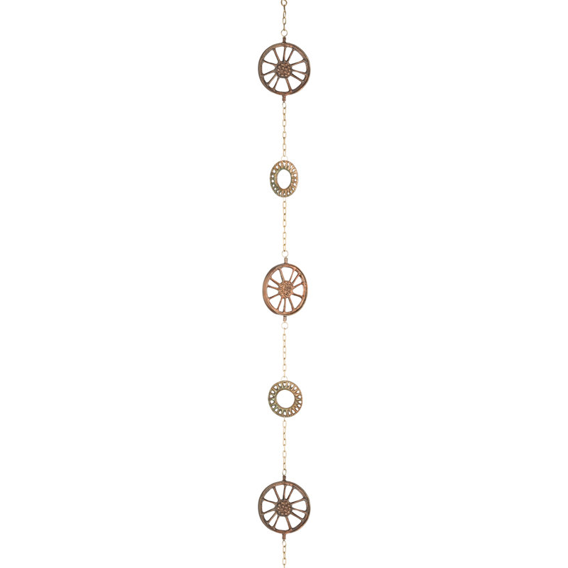 Rain Chain - Cast Wheel