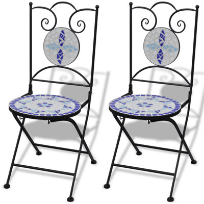 Ceramic Patio Folding Chair Folding Chair Set