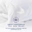 Goose Feather Down Pillow Set 2 Pack Medium Support Back Sleeper 230 TC Cotton Cover Luxurious Hotel Snuggledown