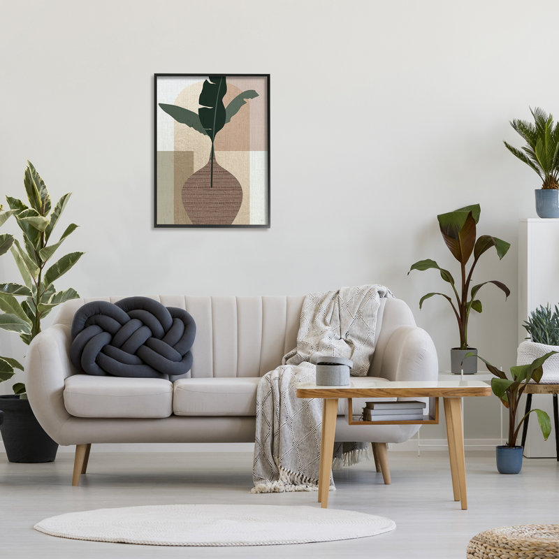 Ba-239, brin de terre encadré sur bois par Susan Jill, Giclée encadrée noir minuit, H 30 po x l 24 po x P 1,5 po