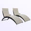 Chaise longue inclinable de 65 po avec coussins Daevyn-1488921436