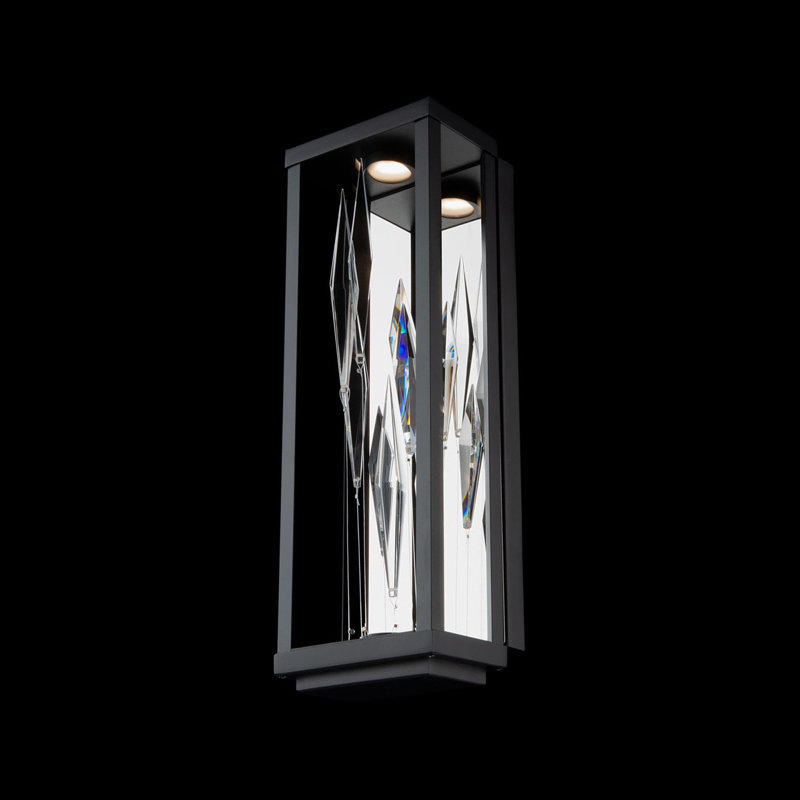 Steel LED Flush Mounted Sconce