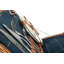 2 Person Wicker Fitted Picnic Hamper with Tweed Effect Lining-25504376