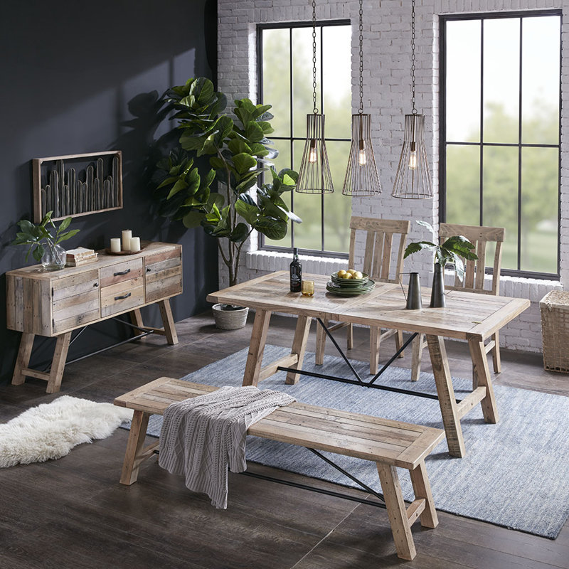 Dining Bench, Natural
