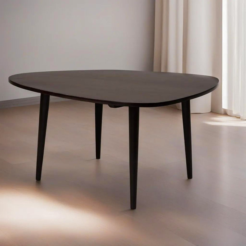 Iyland Solid Wood Top Coffee Table, 1" H x 24" L x 6" W, Teak