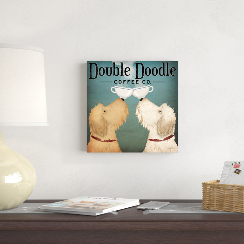 Doodle Coffee Double III, H 12 po x l 12 po