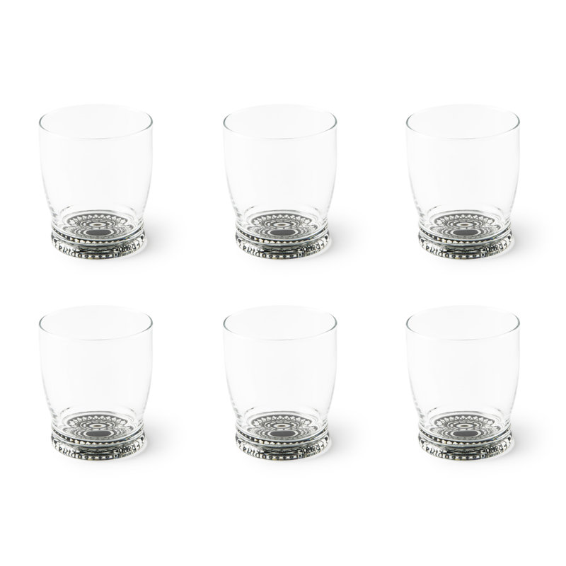 Boheme Noir 340ml Drinking Glass Set