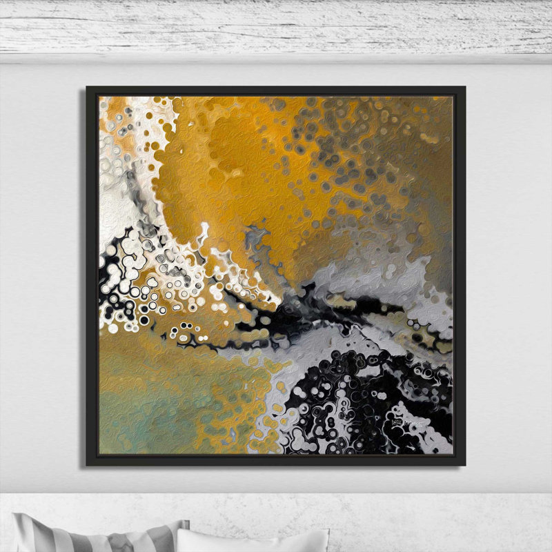 «A Cry For Mercy, Psalm 51: 1-2» par Mark Lawrence, reproduction d'art, H 31,5 po x l 31,5 po x P 2 po, Cadre flottant noir