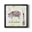 Cochon doré, impression sur toile encadrée-472019852-472019848
