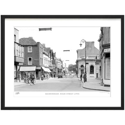 Maidenhead, High Street C1955 by Francis Frith - Single Picture Frame Print