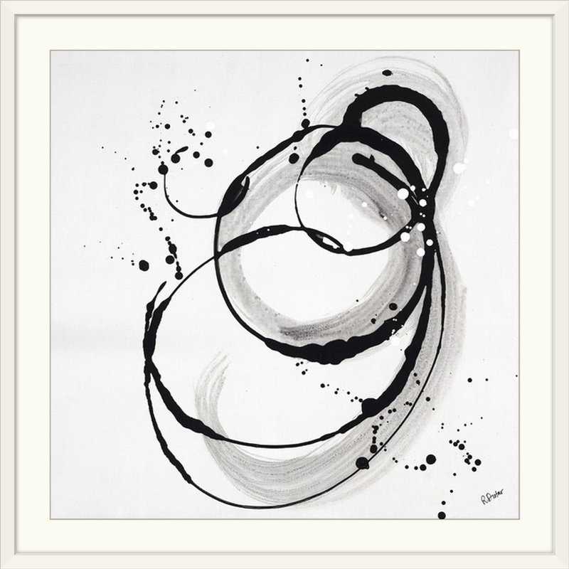 « i » rikki drotar,, reproduction d’art Divine, H 35 po x l 35 po x P 1,5 po, Toile