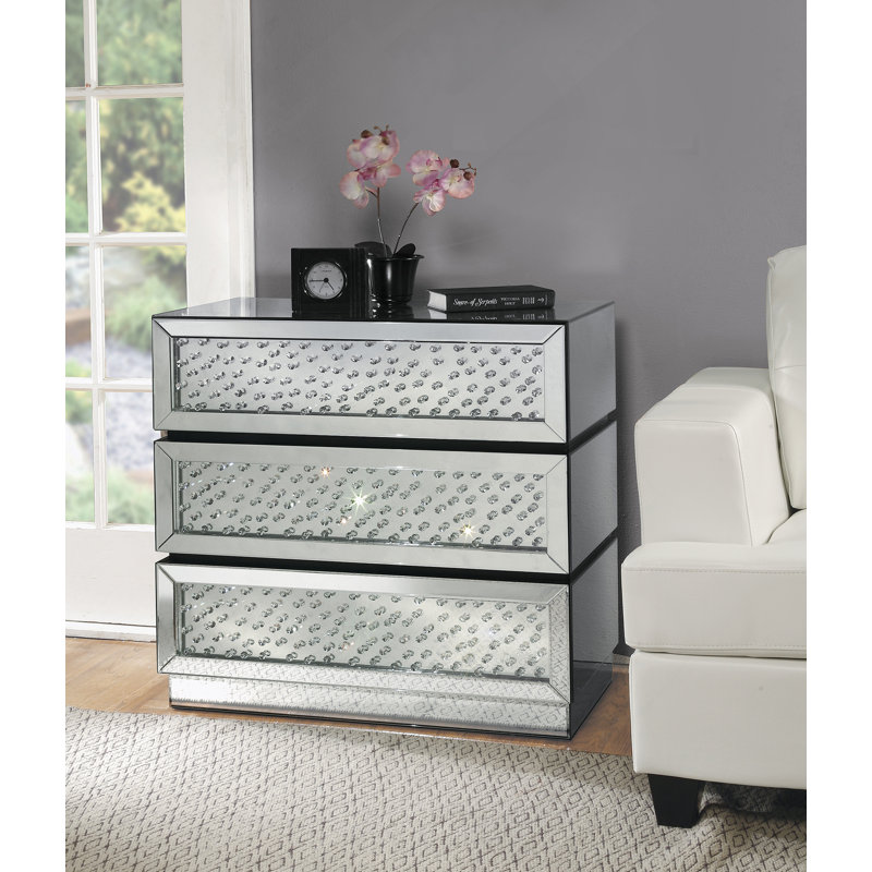 Commode à miroir pour chambre à coucher