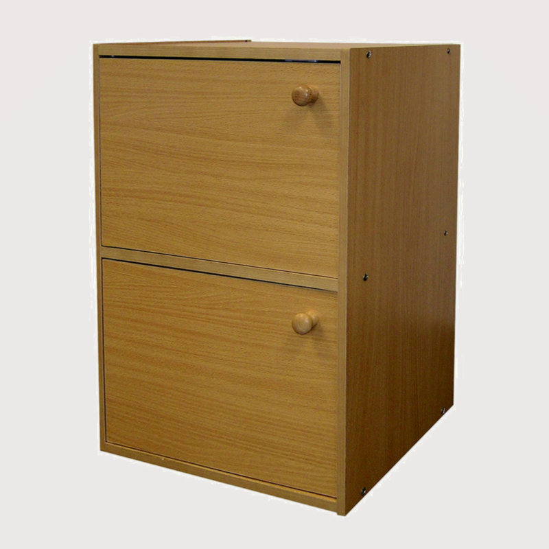 Bibliothèque en bois à 3 niveaux Einberger, H 24 po x l 16,5 po x P 12 po