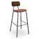 Mercury Row® Buda Upholstered Counter Stool with Metal Frame & Reviews ...