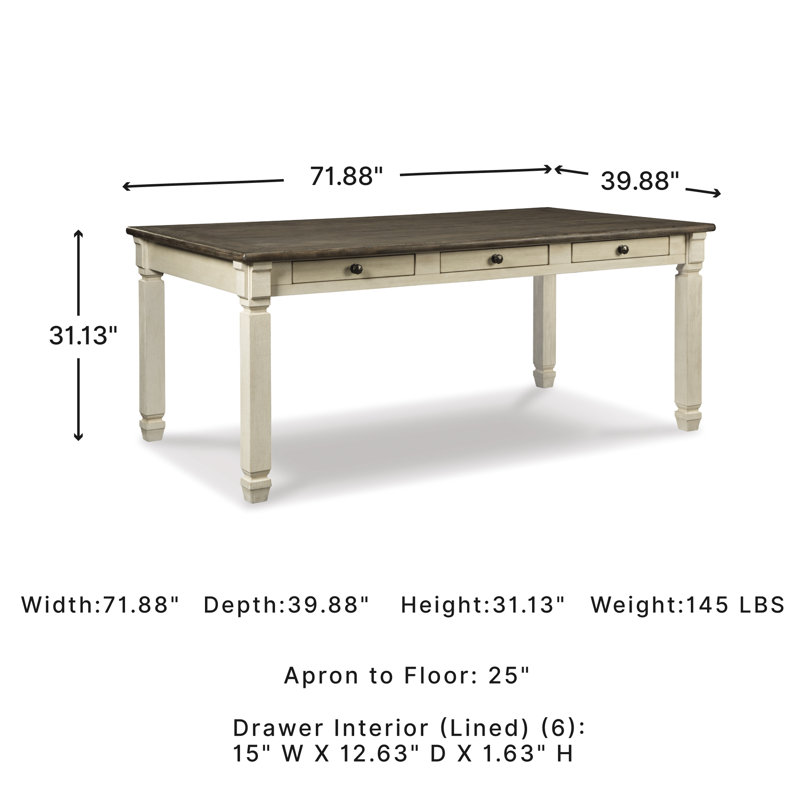 Chailey Maple Solid Wood Base Dining Table