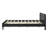 Mid-Century Modern Bed Frame with Headboard-343907998-343907997