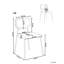 Altonette 19.29 cm H Full Back Side Chair-1961268411