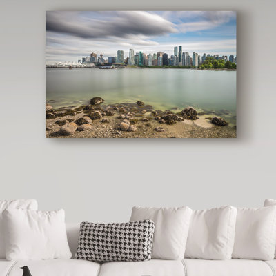 Fabrizzio 'Vancouver Modern City' Photographic Print on Wrapped Canvas