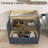Solid Wood 36" Single Bathroom Vanity Base Only In Navy Blue