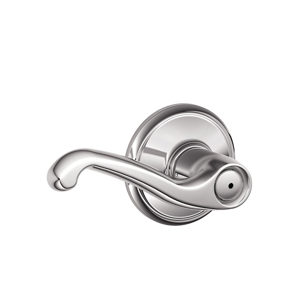Flair Lever Bed and Bath Lock Schlage 