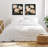 Beautiful Painterly Floral Bouquets by The Creative Bunch Studio Framed Canvas Wall Art Set-719683786