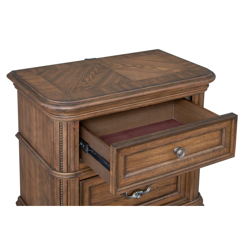 Amadahy 31'' W Nightstand, Brown