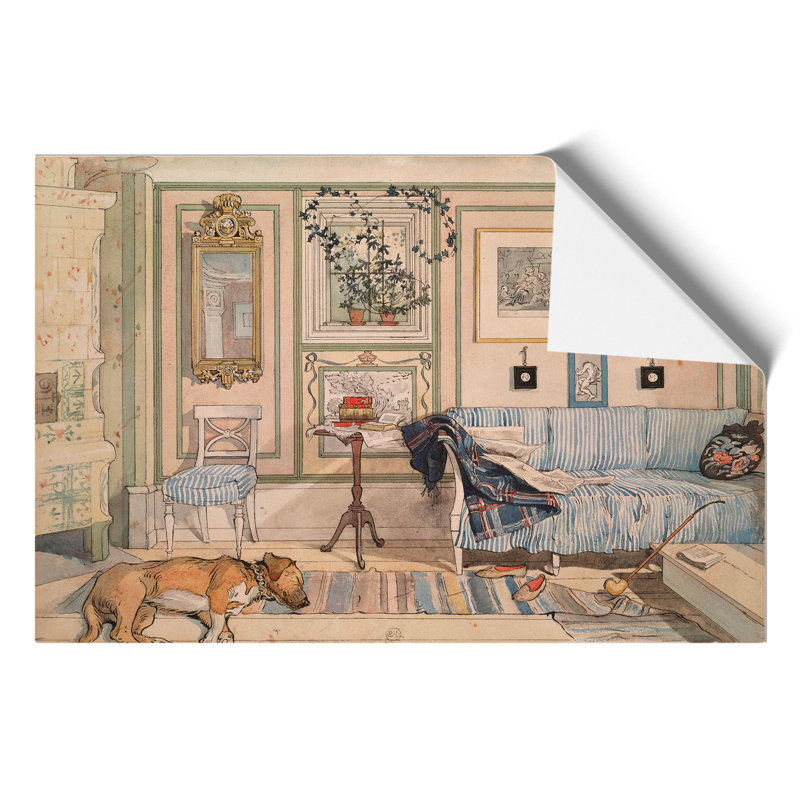 Cosy Corner by Carl Larsson - Frameless Print, 42cm H x 59cm W x 0.1cm D