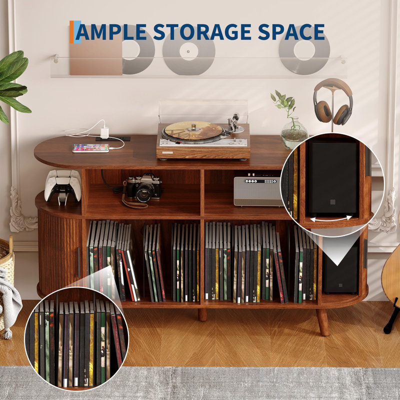 Armoire 55 po Mid-Century