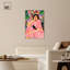Toile pleine de fleurs, art mural moderne boho par Art Remedy-104333825-104333807
