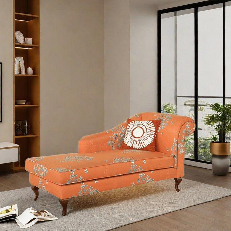 Chaise longue rembourrée Terionna, Accoudoir à droite (vu de face)