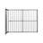 Charcoal Grey Metal Queen Bed Frame With Headboard - And , Silent Stable, Easy To Assemble, Under Storage Included, No Box Spring Needed For Any Mattress Type, 600 Lbs Weight Bearing Capacity Size In