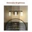 Éclairage pour salle de bain 3 lumières DEL à intensité variable moderne, 5 températures de température réglables, bronze huilé-1221880632-1221880636-1221880639