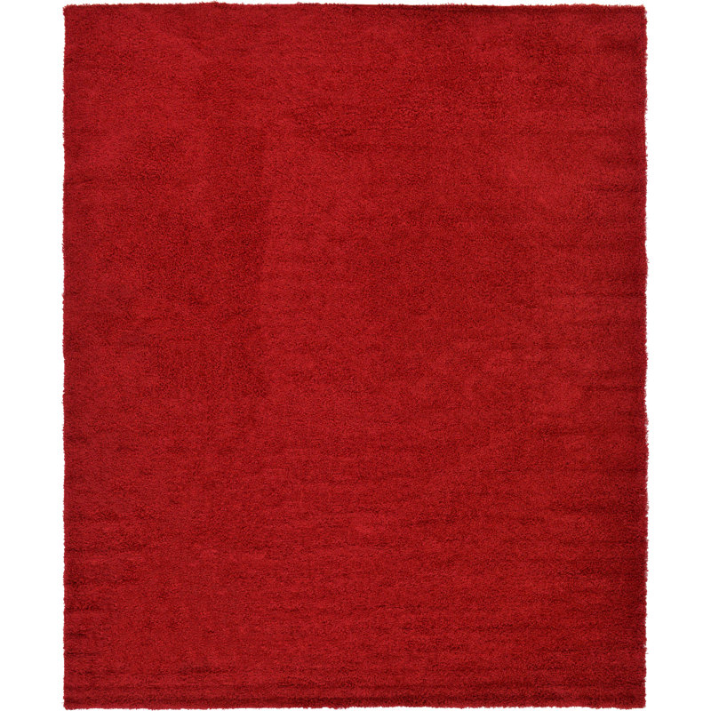 Tapis rouge cerise Angeline, Rectangle 2 pi x 3 pi 1 po