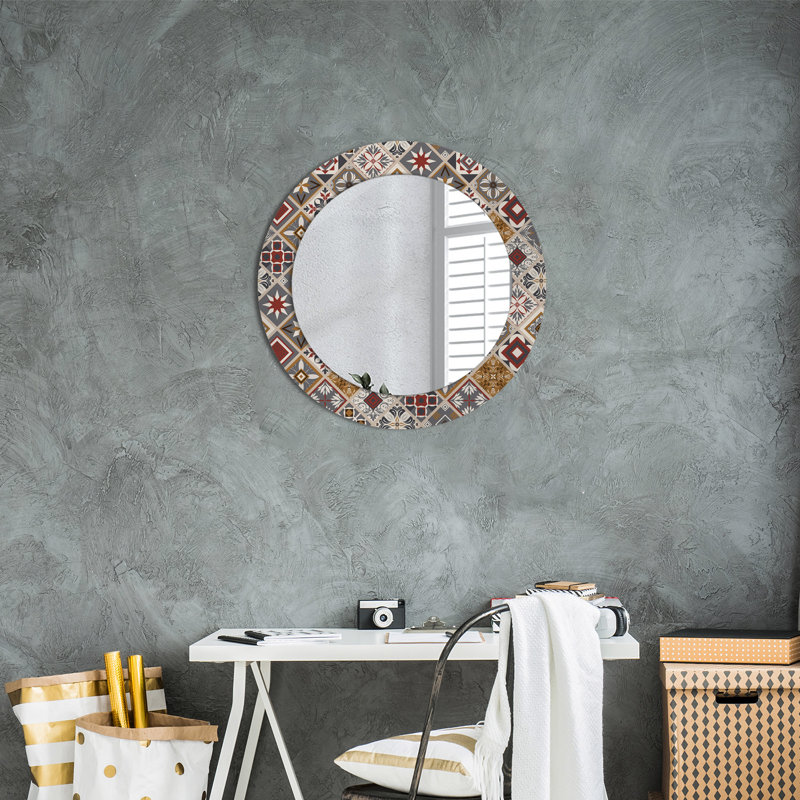 Huldar Glass Flat Wall Mirror