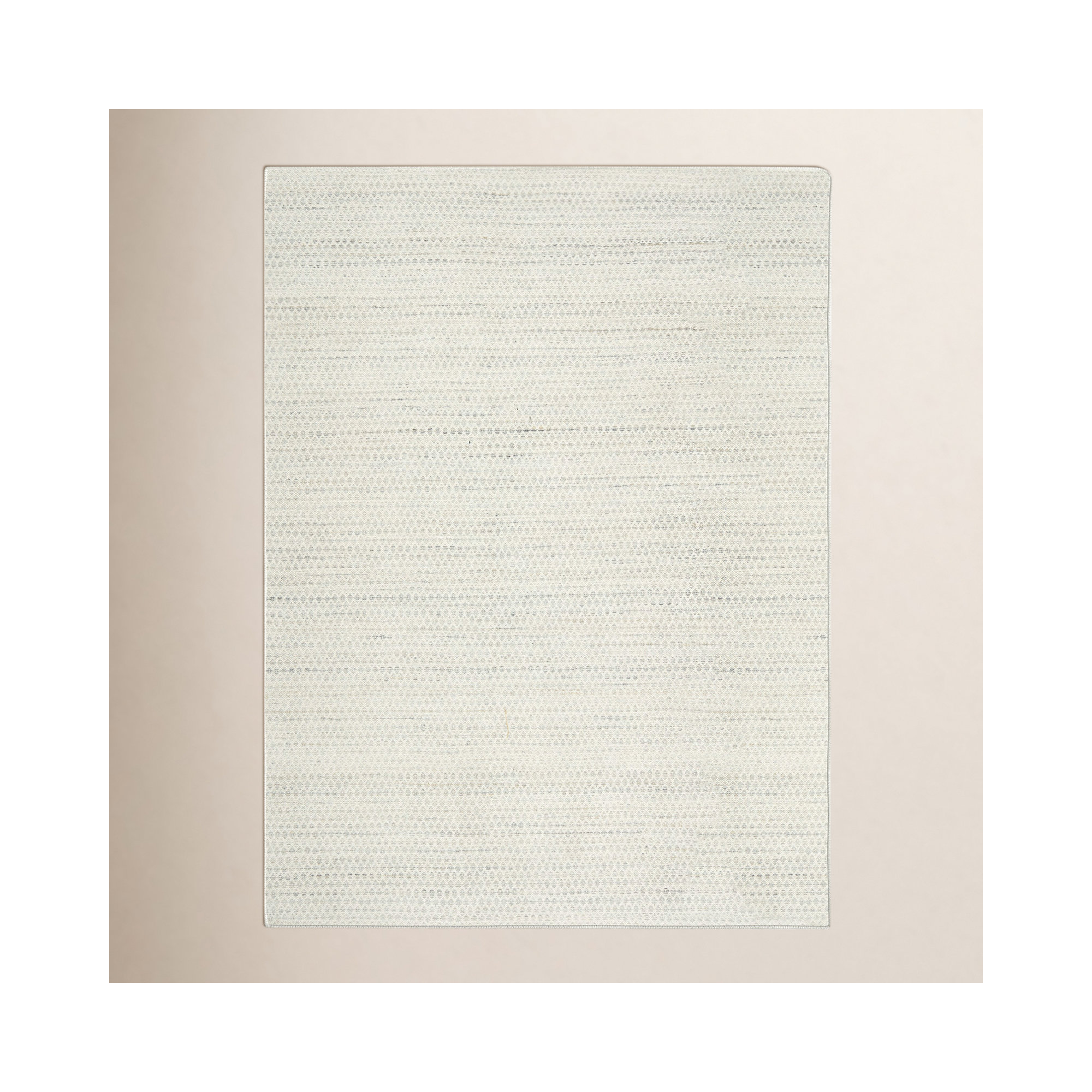 Gino Handmade Performance Cream/Taupe Indoor/Outdoor Rug, Rectangle 9' x 12'