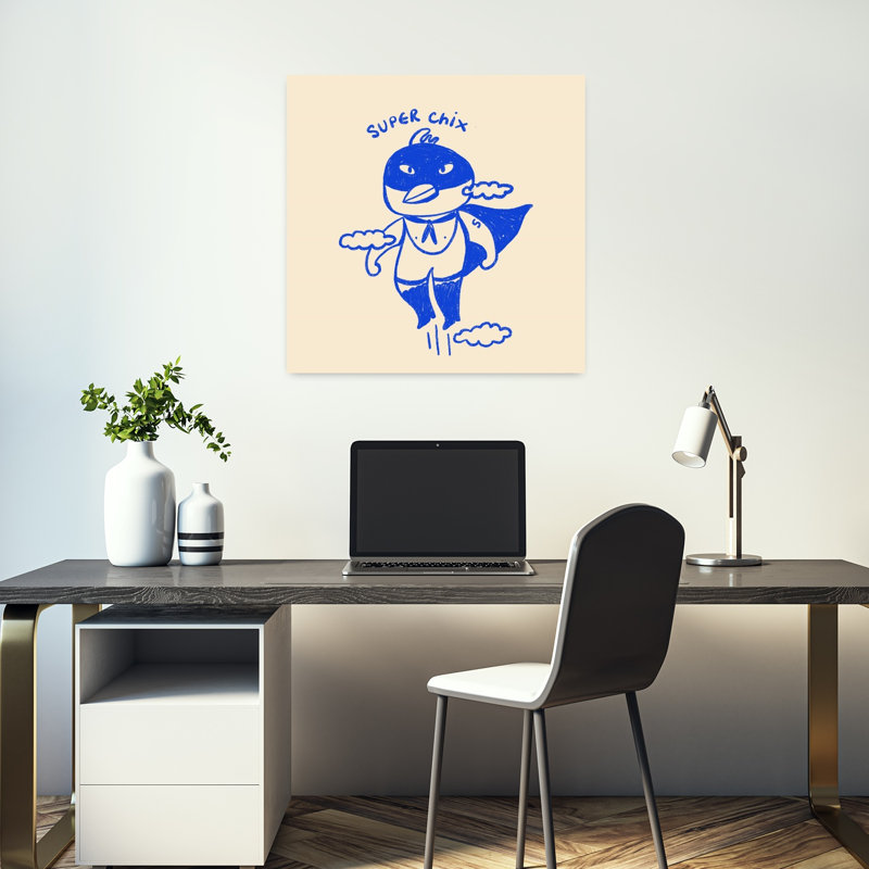 Art contemporain, H 18 po x l 18 po