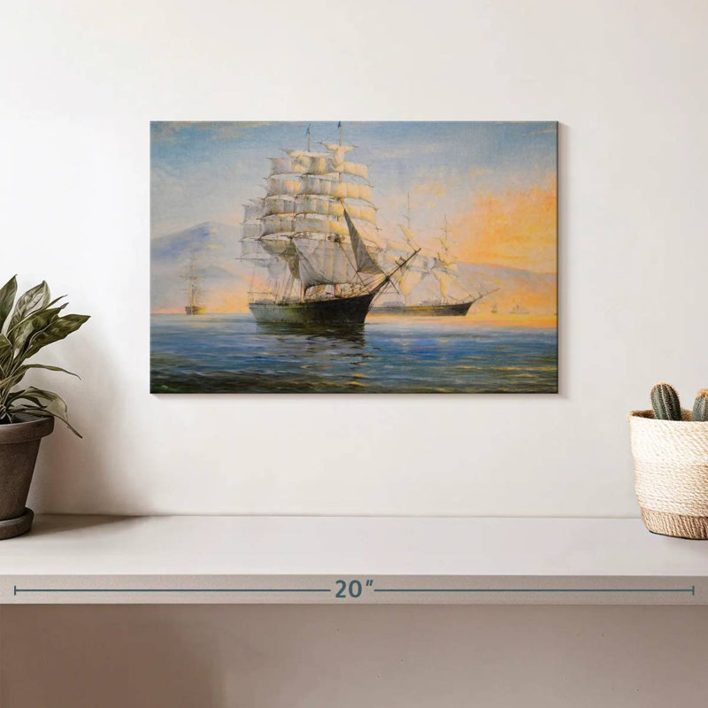 Aletra Ship, 8" H x 12" W